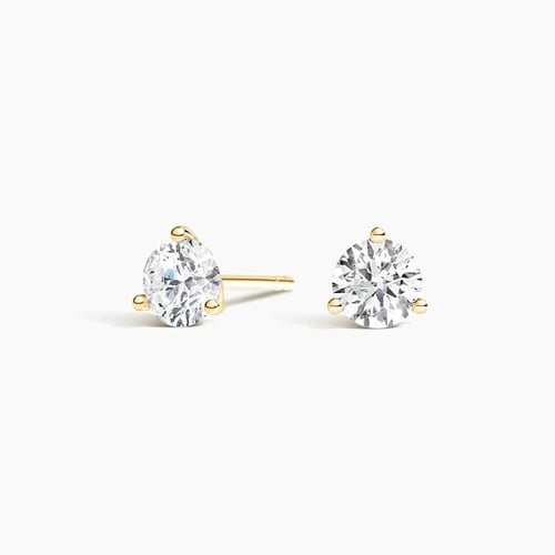 Brinco de Ouro feminino Solitário ponto de luz Diamantes | New | Brincos, desejo, diamante, promo, white, yellow | AUREA FINE JEWELRY