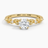Anel de Noivado Ouro 18k Diamantes Solitário nature diamond | New | anel-de-noivado, Anéis, diamante, Diamantes, noivado, pink, white, yellow | AUREA FINE JEWELRY