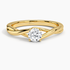 Anel De Noivado Ouro 18k Diamantes Solitario signature | New | anel-de-noivado, Anéis, diamante, Diamantes, noivado, pink, promo, white, yellow | AUREA FINE JEWELRY