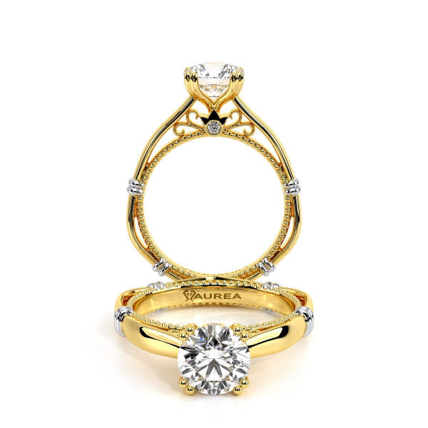 Anel Solitário De Ouro 18k Diamante Noivado 30 pts persian A2