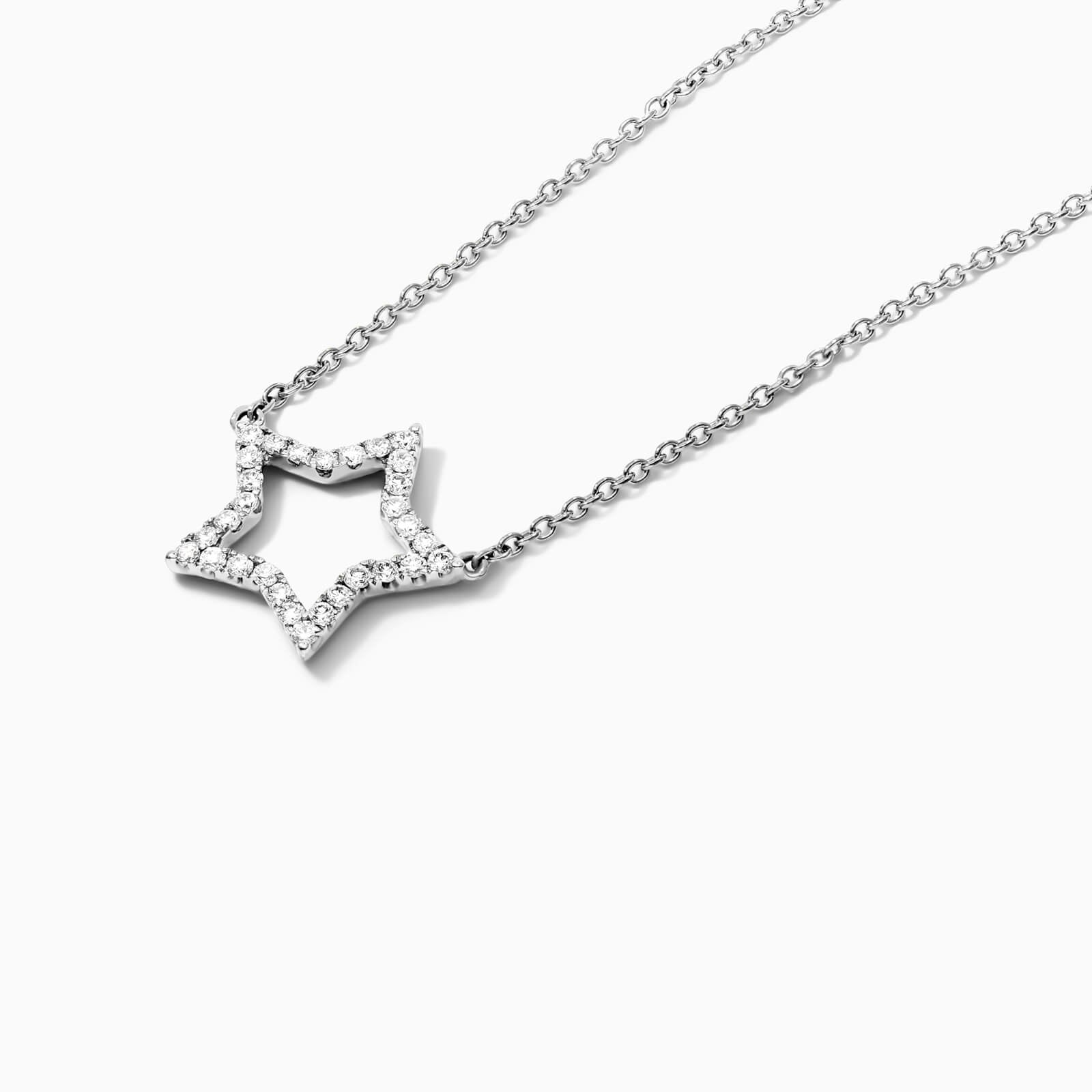 Corrente feminina em Ouro 18k diamantes Estrela | diamante, white | AUREA FINE JEWELRY