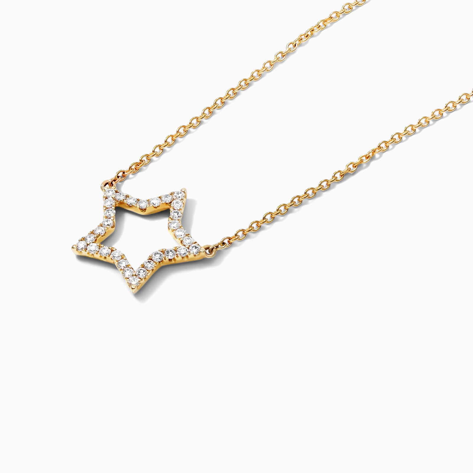 Corrente feminina em Ouro 18k diamantes Estrela | diamante, yellow | AUREA FINE JEWELRY