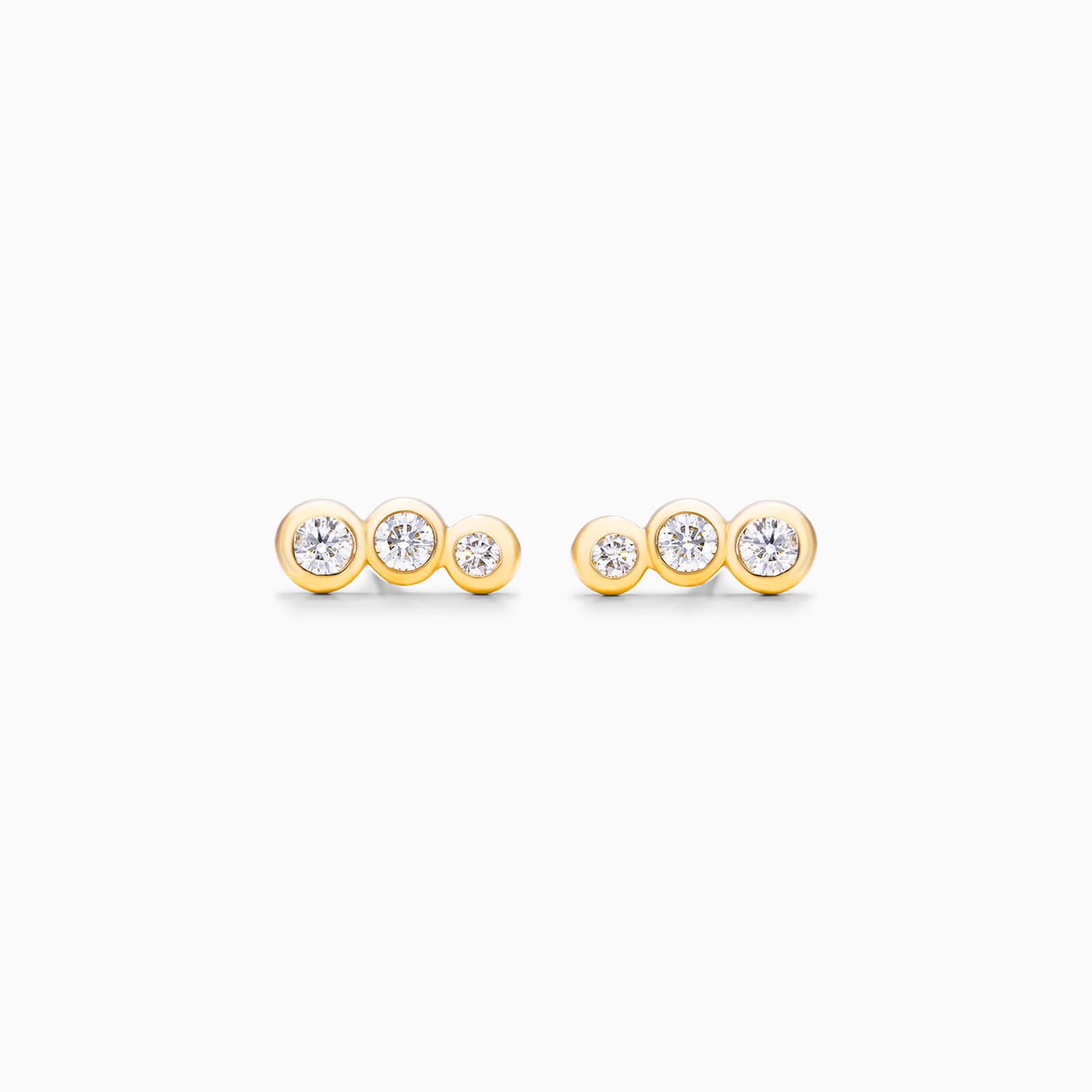 Brinco de Ouro 18k feminino Lins Diamantes Luxo | New | Brincos, diamante, yellow | AUREA FINE JEWELRY