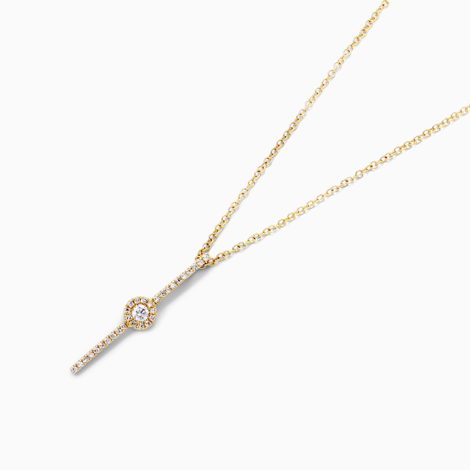 Corrente feminina em Ouro 18k diamantes ponto de luz luxo | diamante, yellow | AUREA FINE JEWELRY
