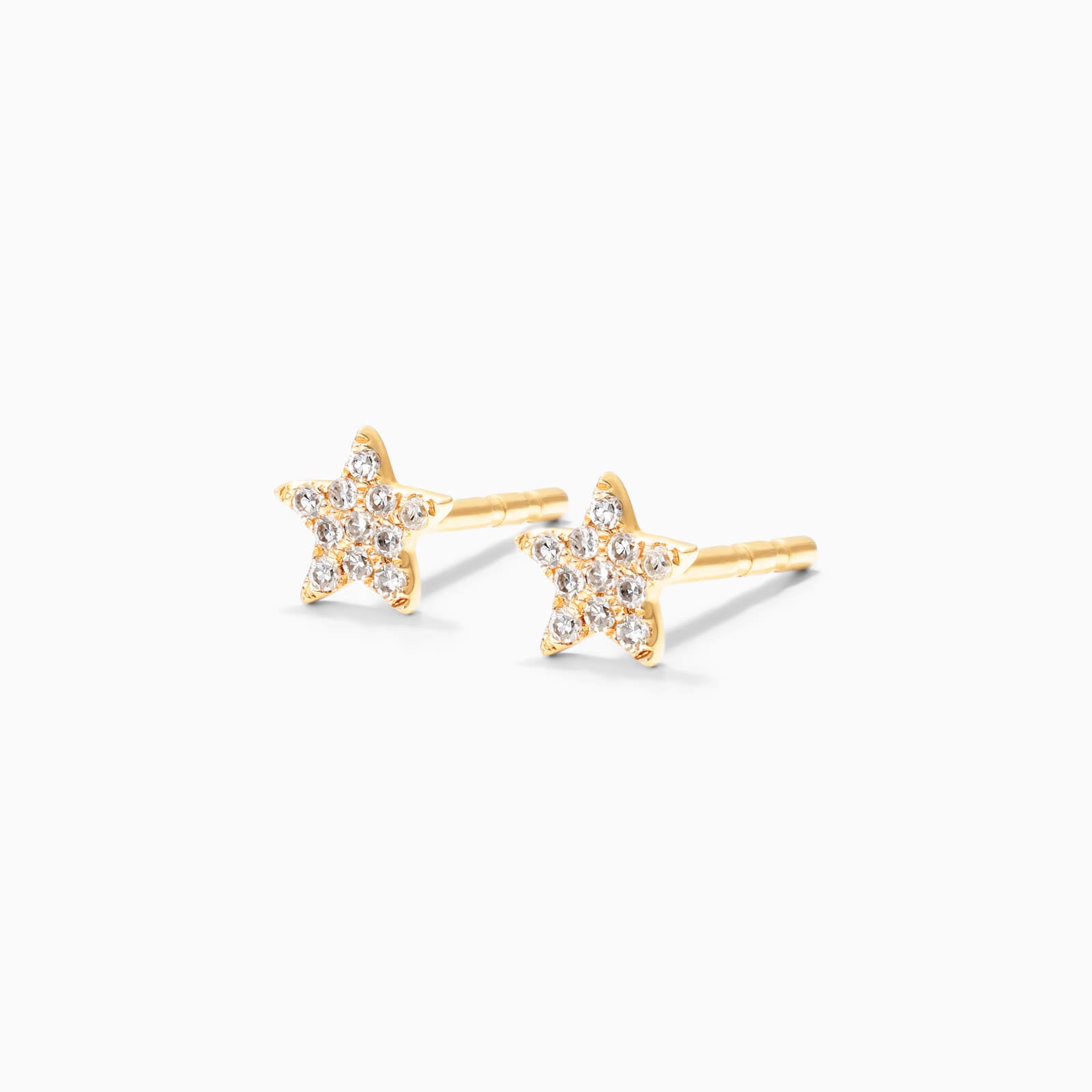 Brinco De Ouro 18k Feminino Stars Diamantes Luxo | New | Brincos, Celestial Diamonds, diamante, yellow | AUREA FINE JEWELRY