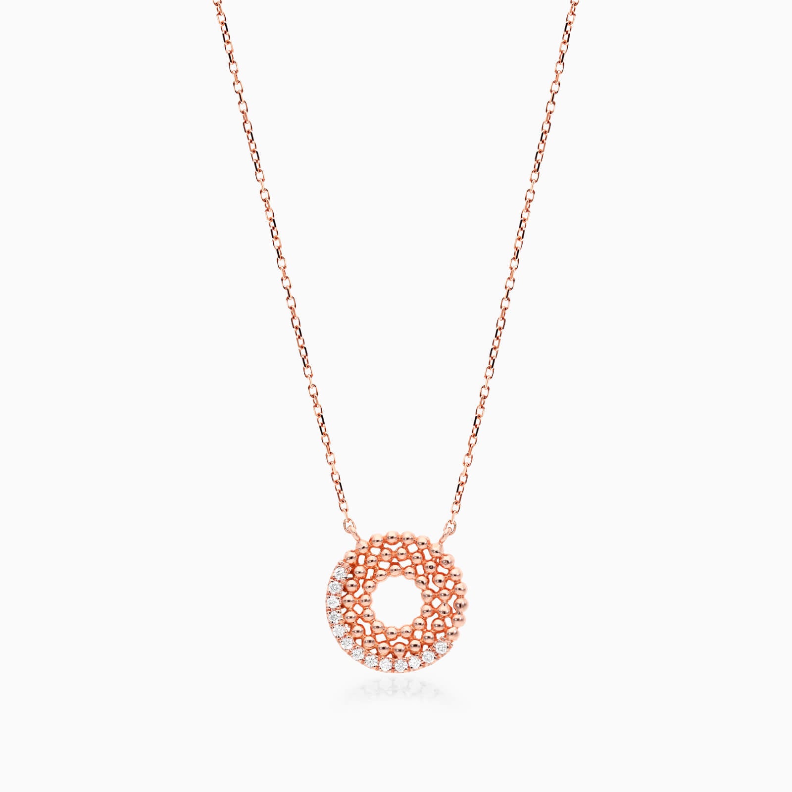 Colar Corrente De Ouro Rose 18k Feminina c/ Pingente de Diamante Brilhantes Luxo | New | Celestial diamonds, Colares, diamante, pink, yellow | AUREA FINE JEWELRY
