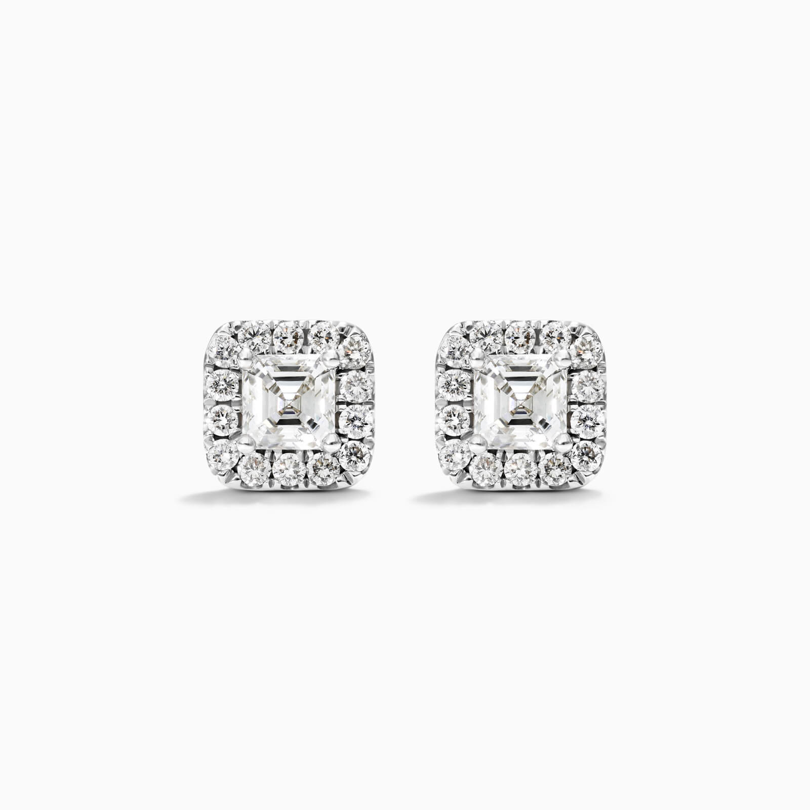 Brinco De Ouro Branco 18k Luxo Solitario e Diamantes Brilhantes | New | Brincos, Celestial Diamonds, diamante, white | AUREA FINE JEWELRY