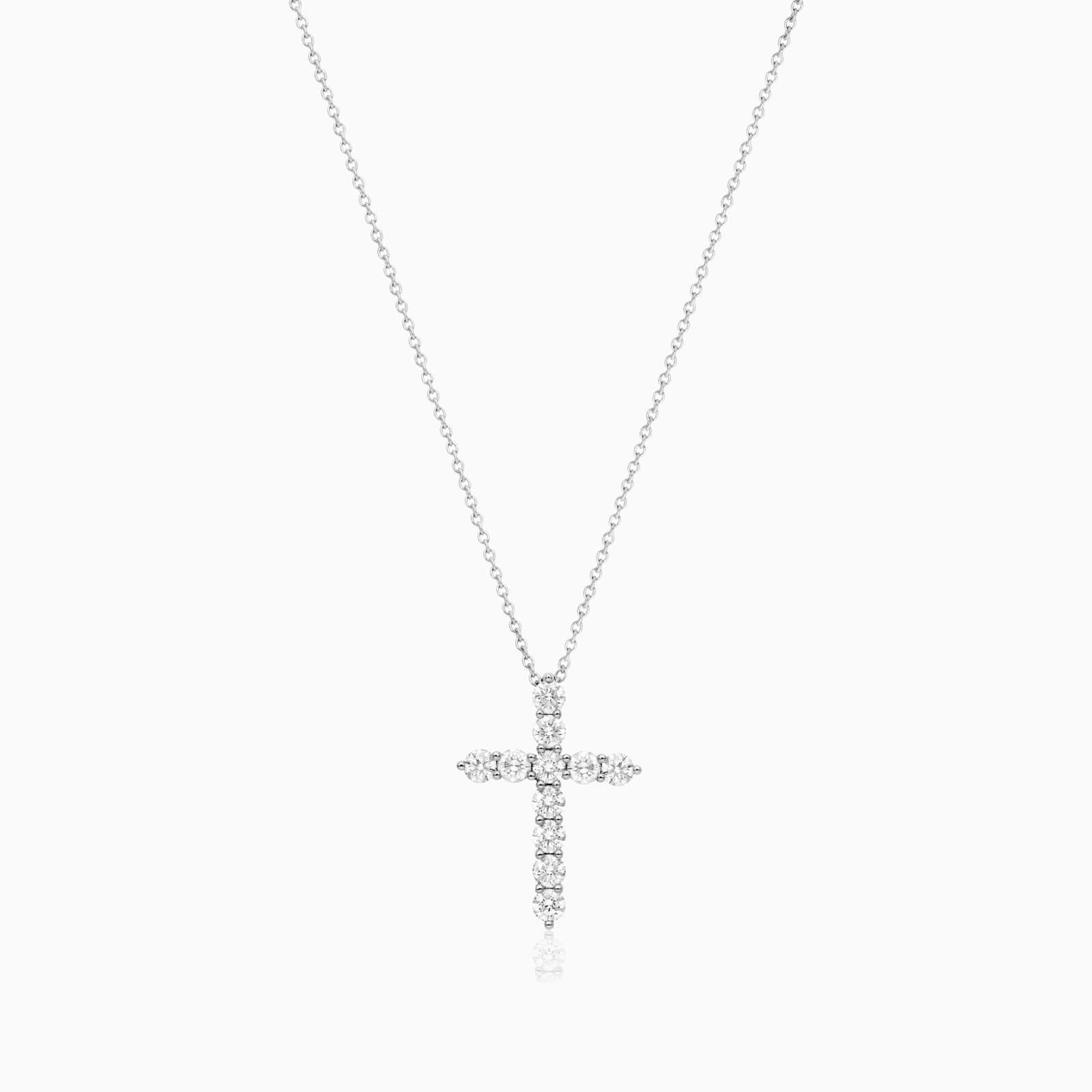 Corrente em Ouro 18k ponto de luz e Diamantes Luxo