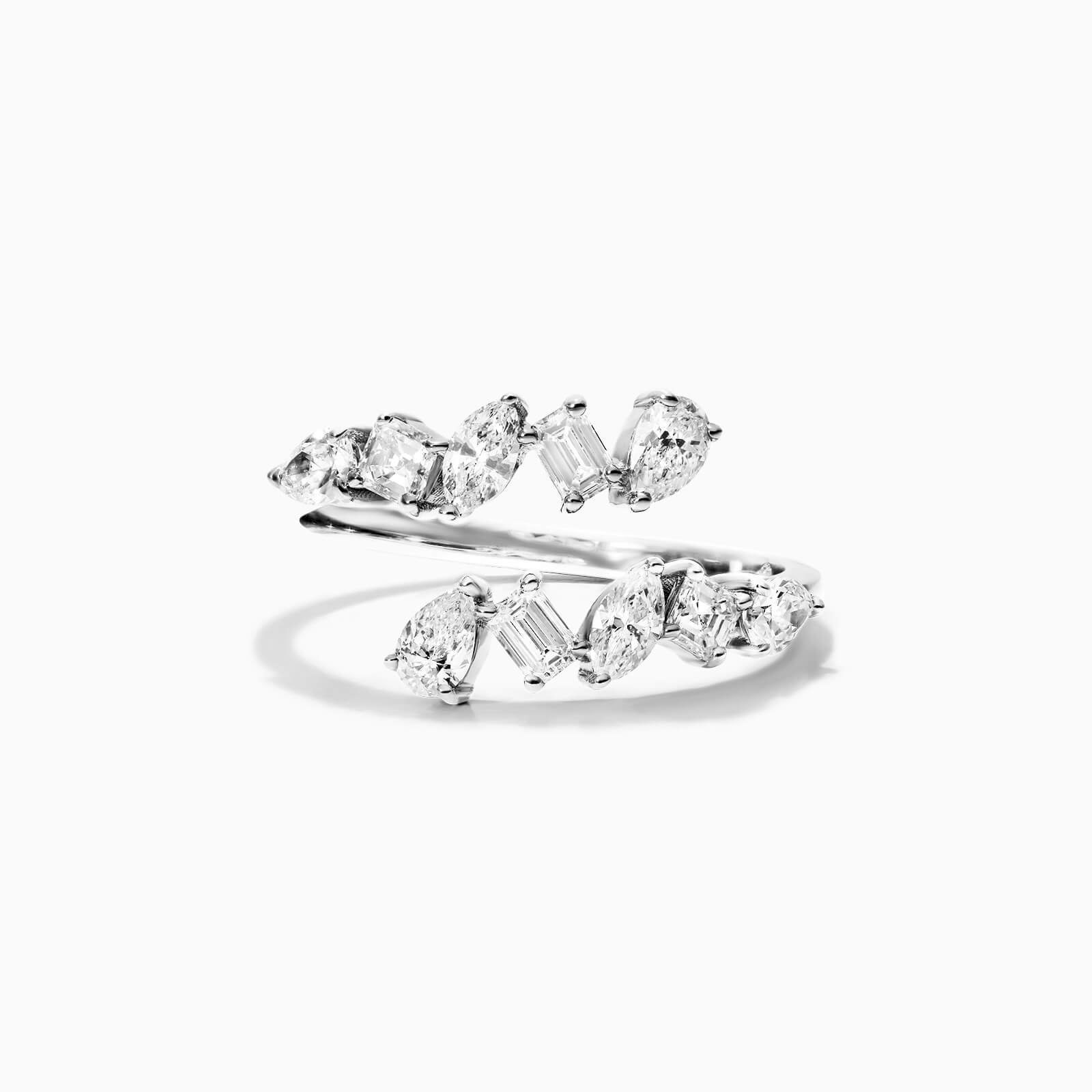 Anel De Ouro 18k Luxo de Diamantes Variados | New | Anéis, diamante, white | AUREA FINE JEWELRY