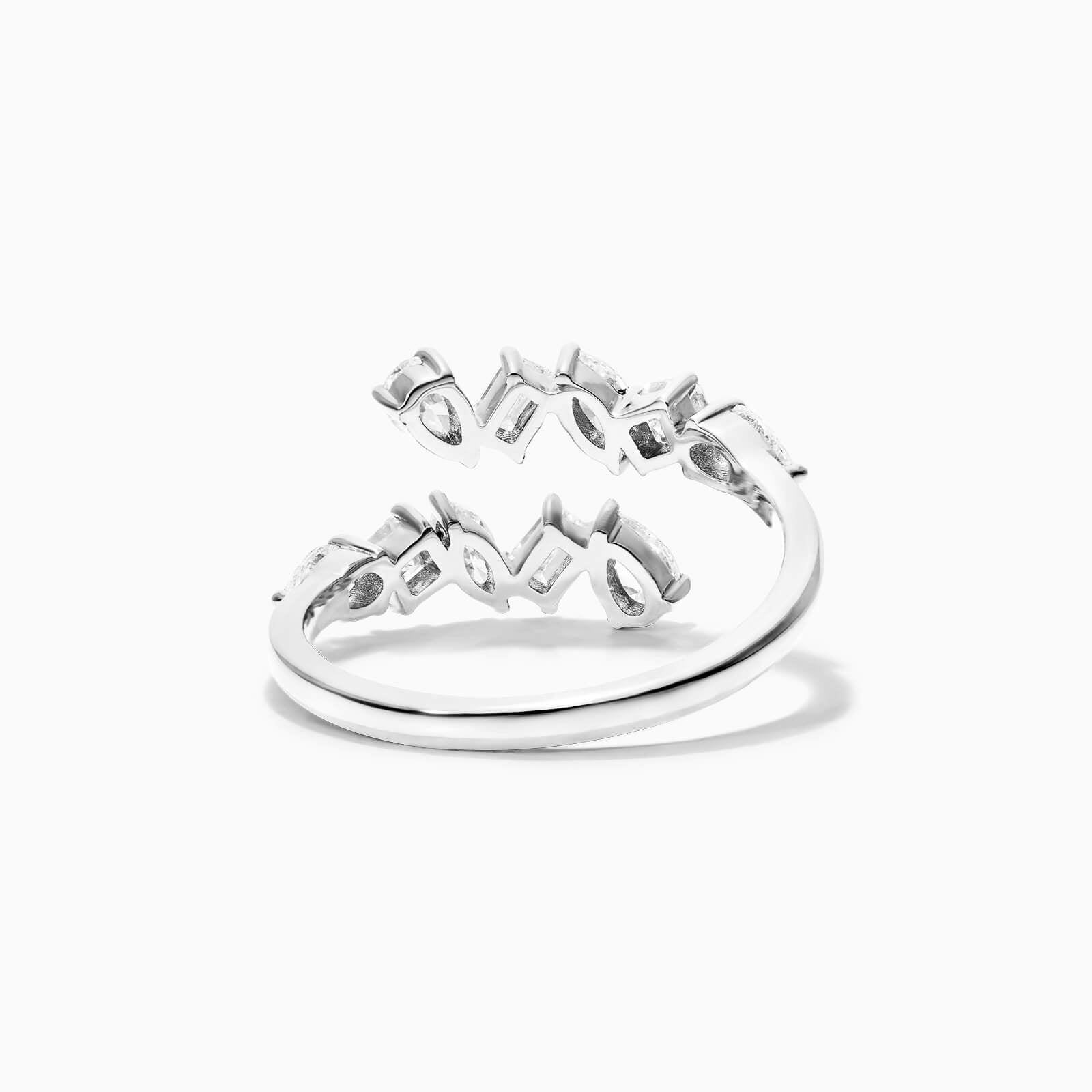 Anel De Ouro 18k Luxo de Diamantes Variados - AUREA FINE JEWELRY