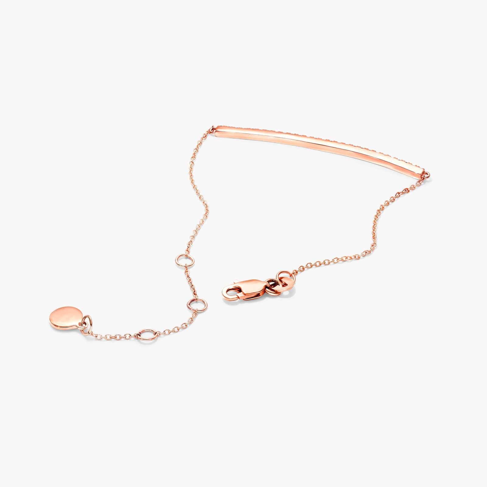 Pulseira Feminina de Ouro 18k Diamantes