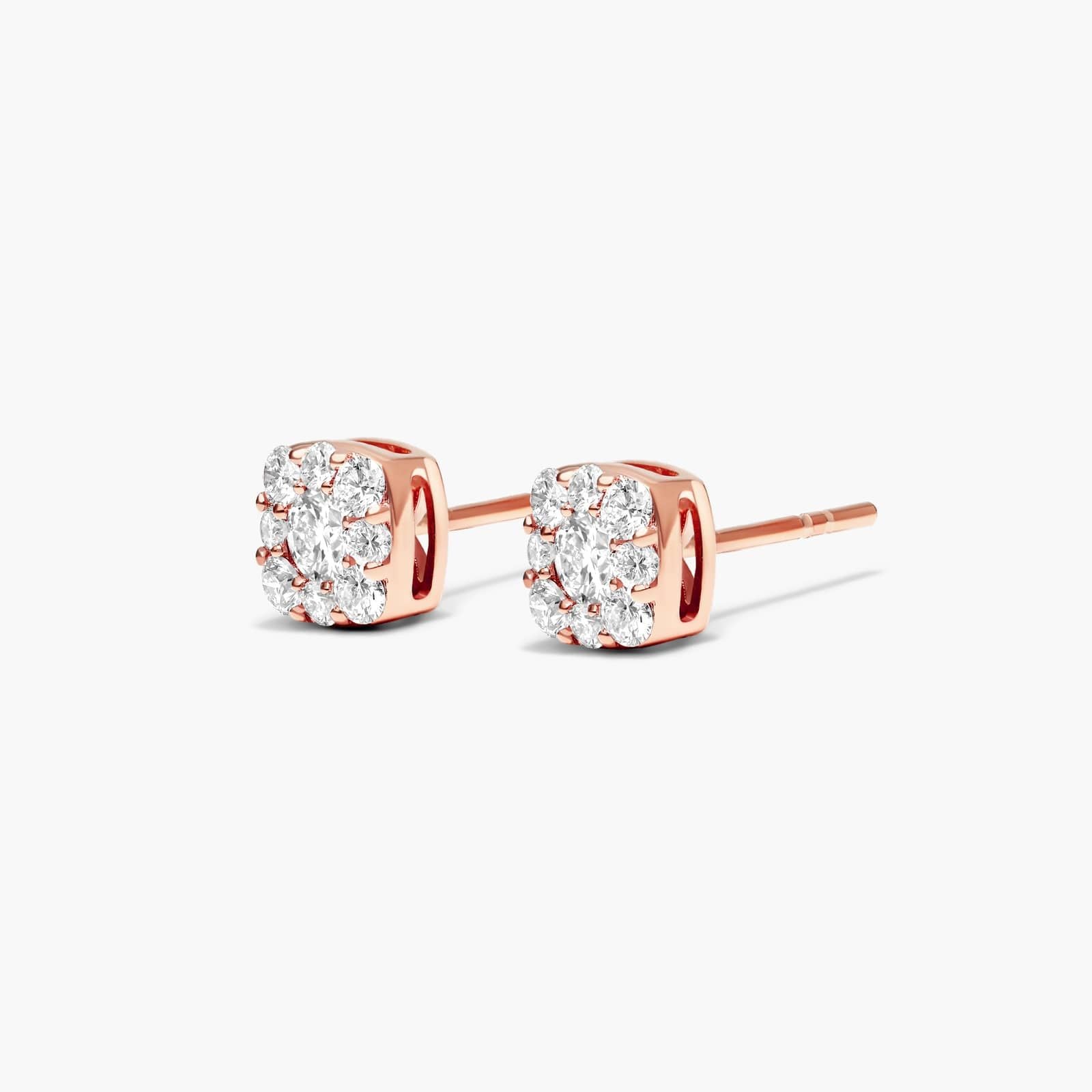 Brinco de Ouro 18k feminino Diamantes lumens Luxo | New | Brincos, diamante, pink | AUREA FINE JEWELRY