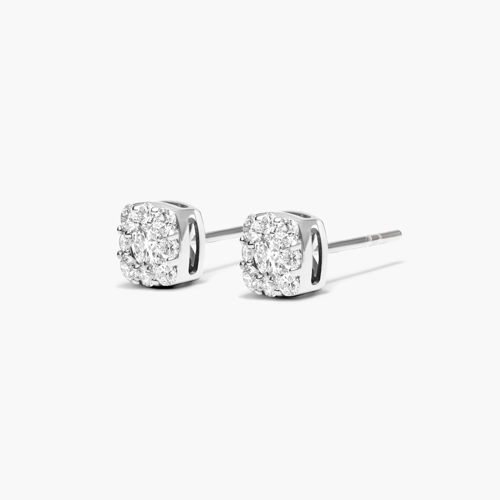 Brinco de Ouro 18k feminino Diamantes lumens Luxo | New | Brincos, diamante, white | AUREA FINE JEWELRY