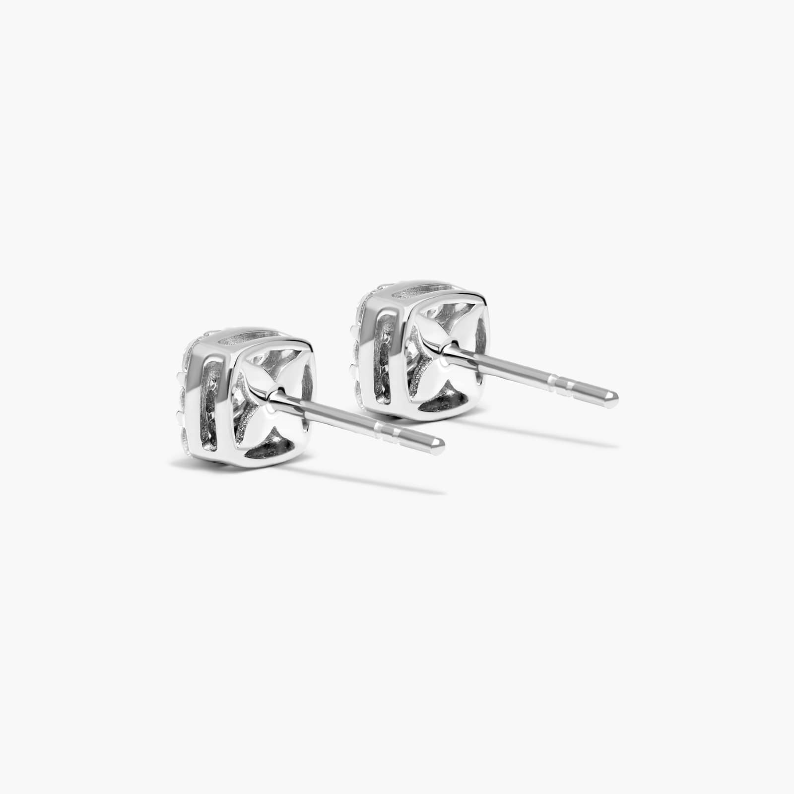 Brinco de Ouro 18k feminino Diamantes lumens Luxo