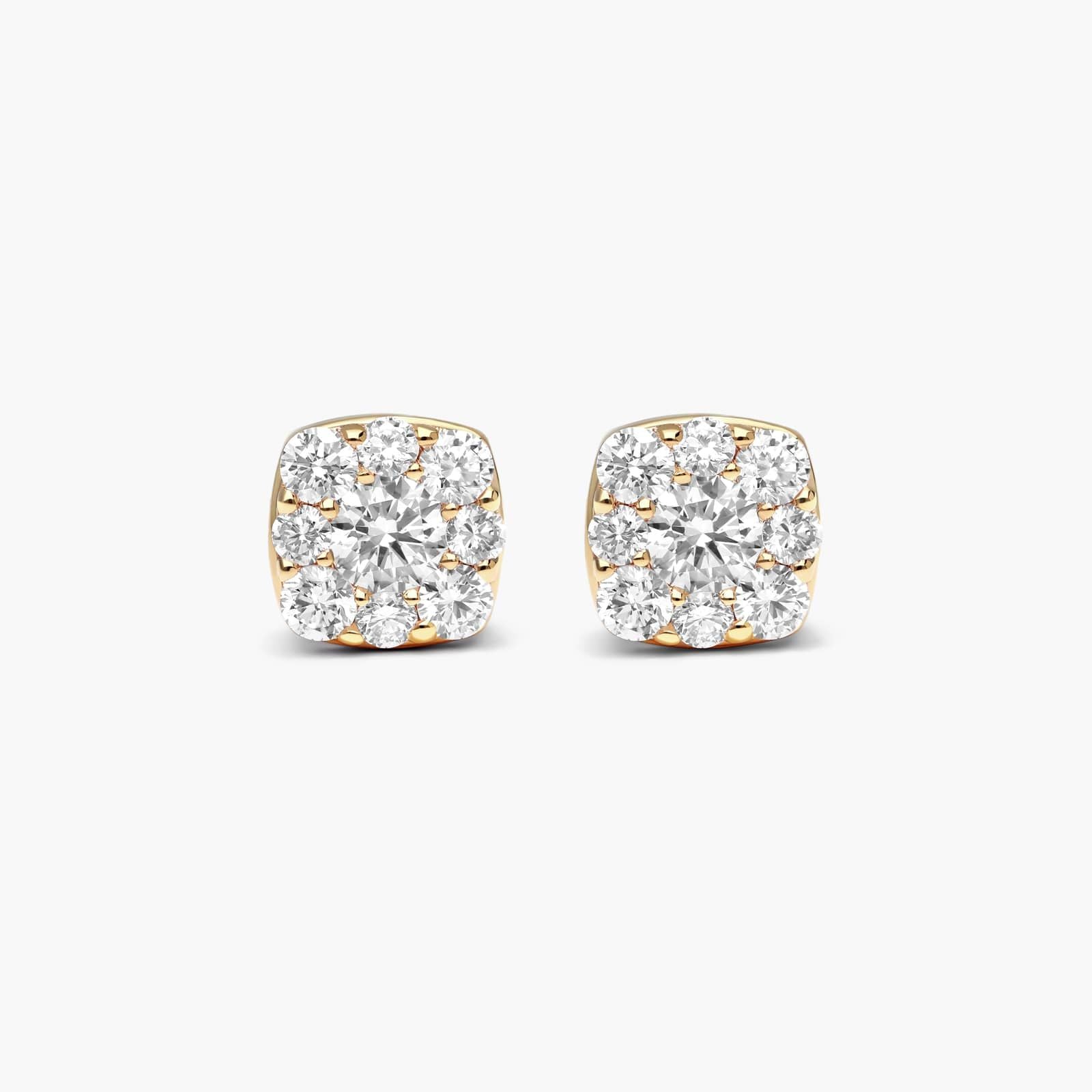 Brinco de Ouro 18k feminino Diamantes lumens Luxo | New | Brincos, diamante, yellow | AUREA FINE JEWELRY