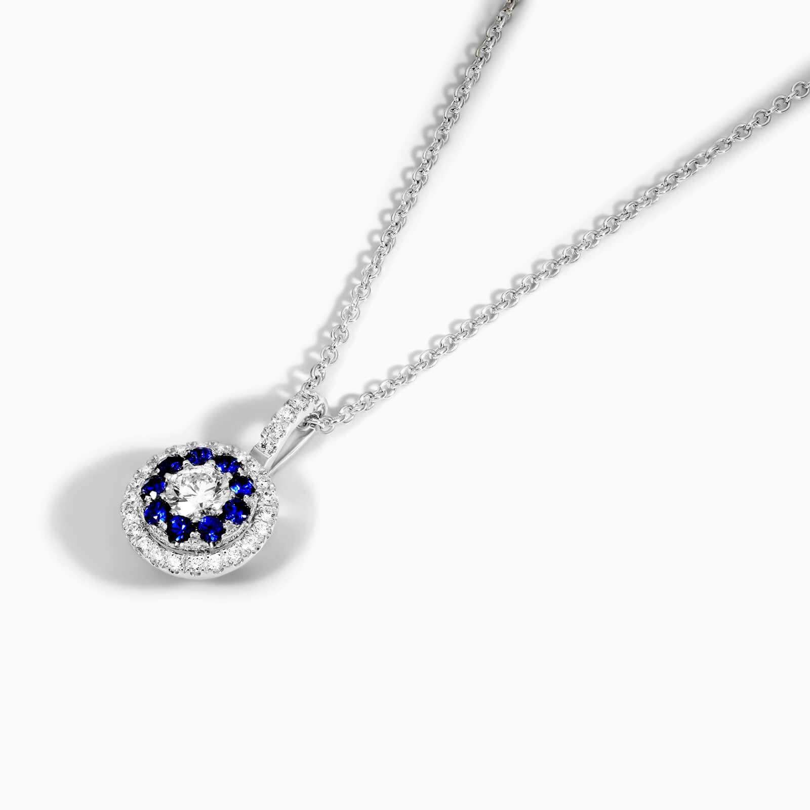 Corrente feminina em Ouro 18k diamantes e Safiras Luxo | diamante, Safira, white | AUREA FINE JEWELRY