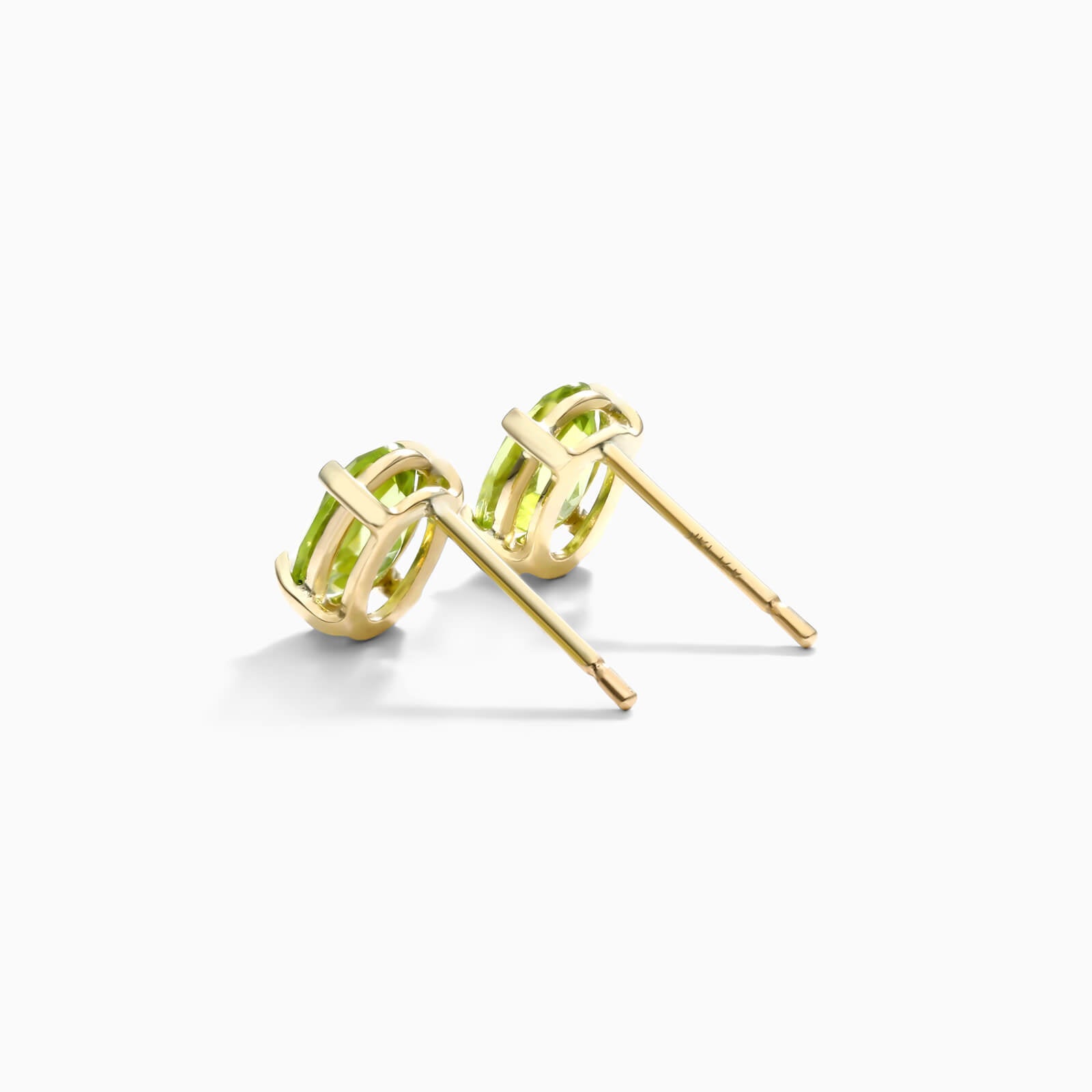 Brinco De Ouro 18k Feminino c/ Peridoto de Luxo Soul