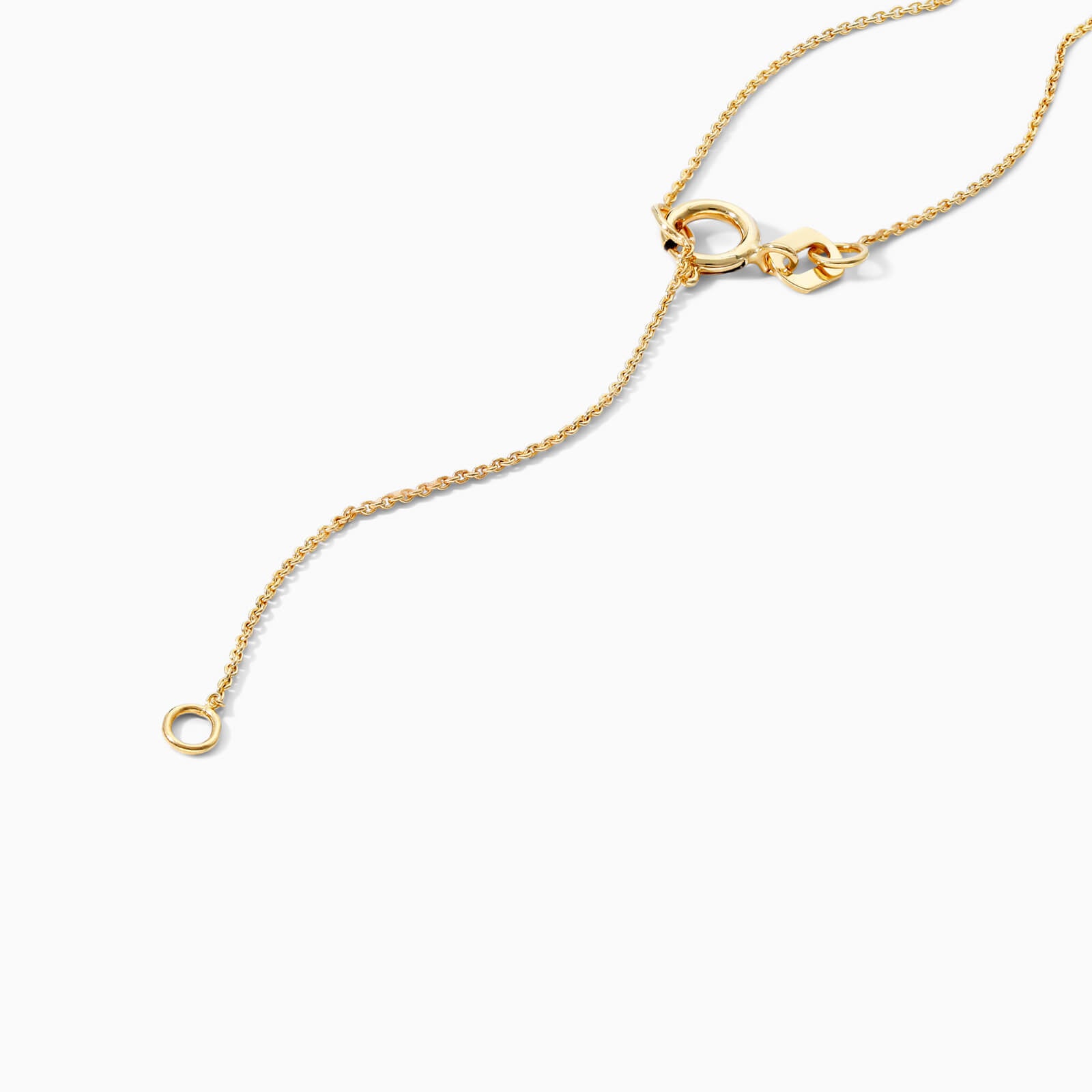Corrente em Ouro 18k ponto de luz rubi Luxo