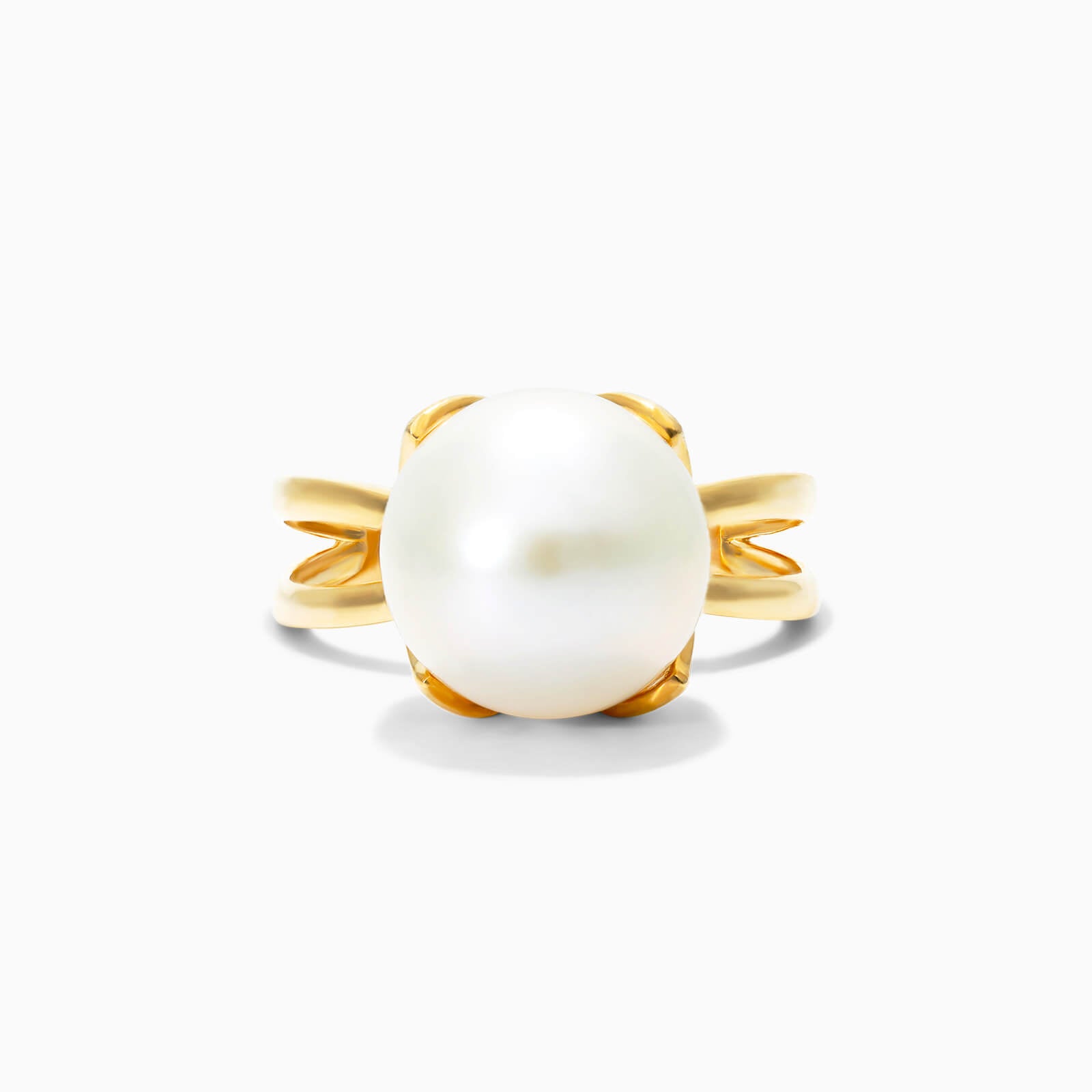 Anel De Ouro 18k Perola de Princesa Luxo | New | Anéis, perola, yellow | AUREA FINE JEWELRY