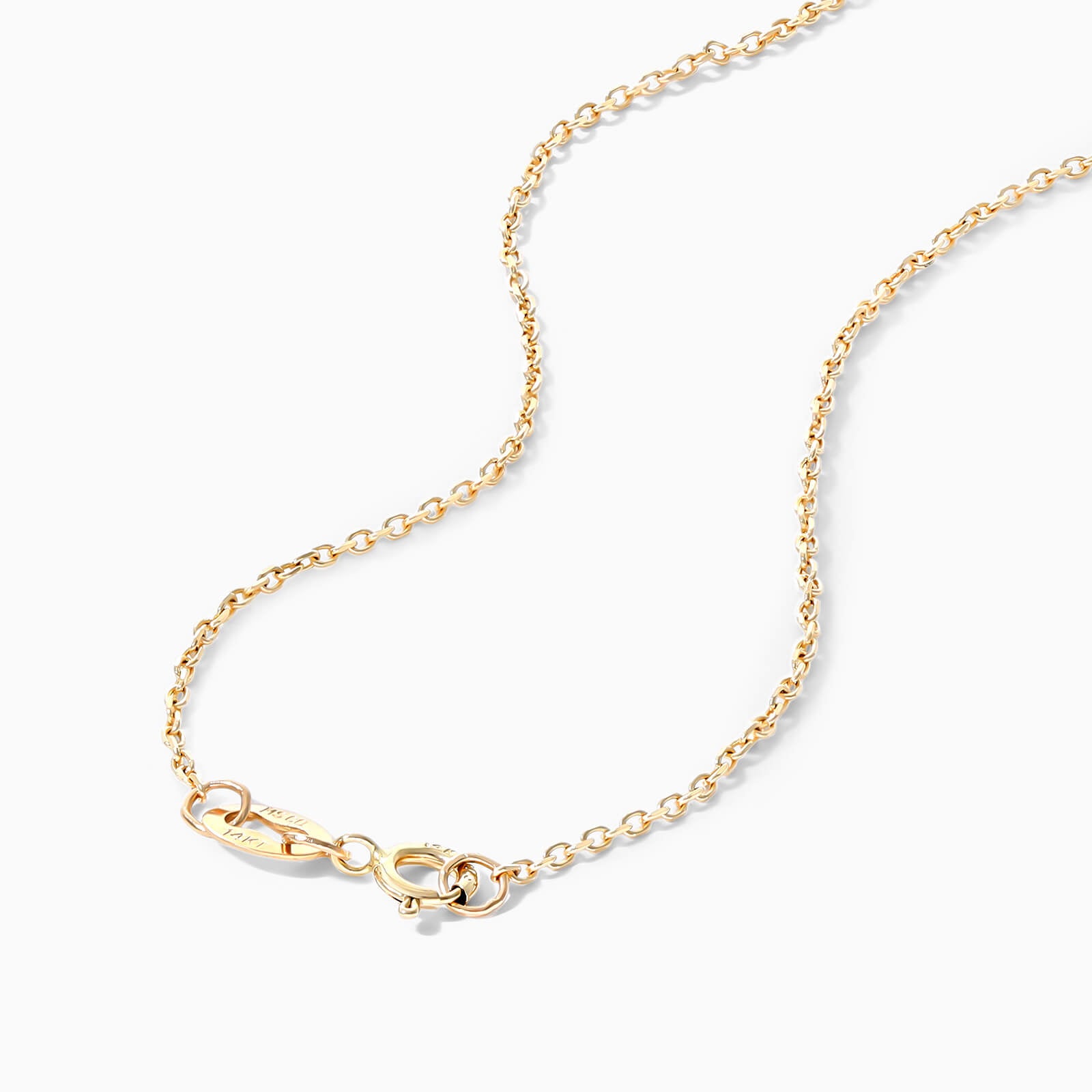 Corrente Feminina De Ouro Amarelo 18k C/ Pingente Argola Com Perola