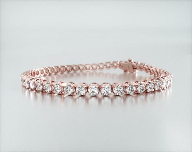 Pulseira Riviera de ouro diamantes legítimos 5 quilates