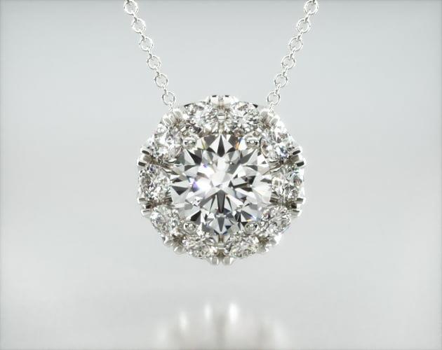 Colar Feminina Corrente em Ouro18k Solitario Diamante Luxo 150 pontos | diamante, white | AUREA FINE JEWELRY