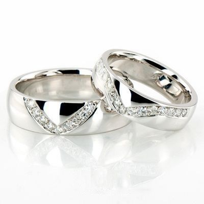 Alianças de casamento noivado ouro 18k diamantes 5mm Milenia | New | diamante, white | AUREA FINE JEWELRY