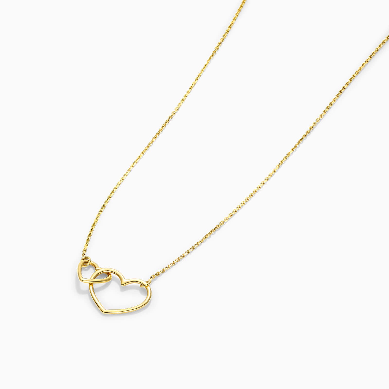 Corrente de Ouro Feminina 18k C/ Pingente Love Fios de Coraçao