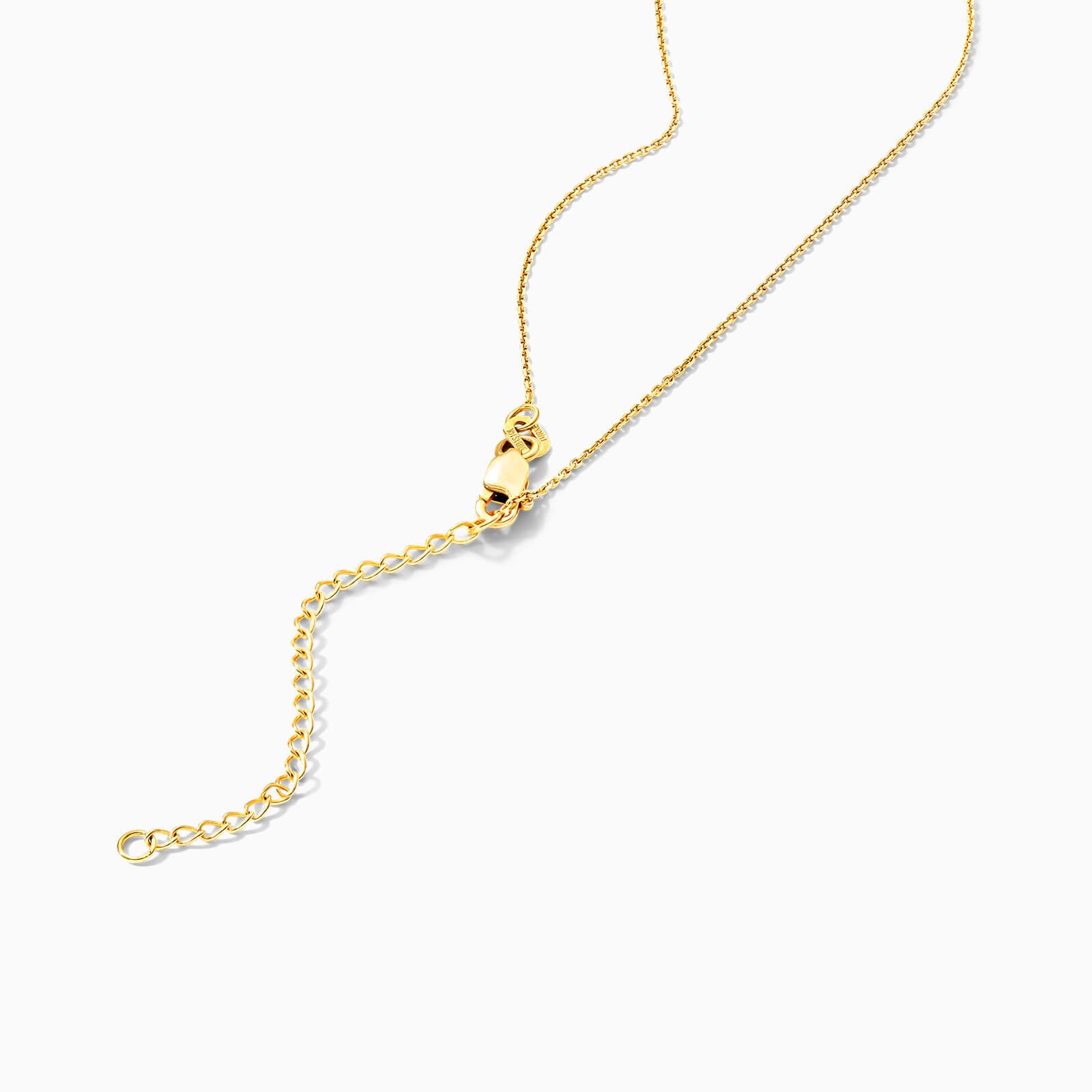 Corrente de Ouro Feminina 18k C/ Pingente Love Fios de Coraçao