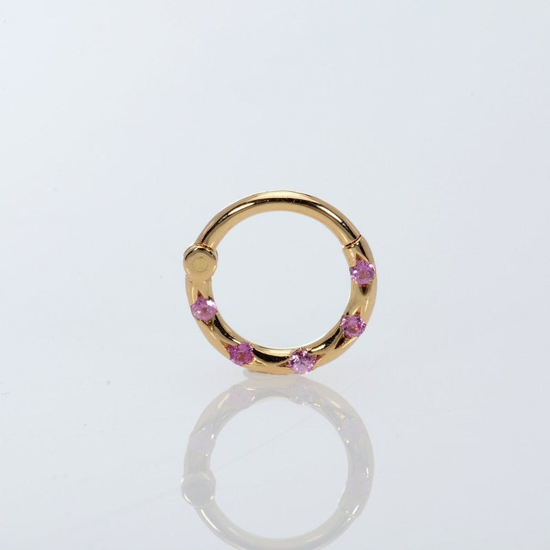 Piercing Nariz Ouro Cartilagem Daith Septo Helix Nostril - AUREA FINE JEWELRY