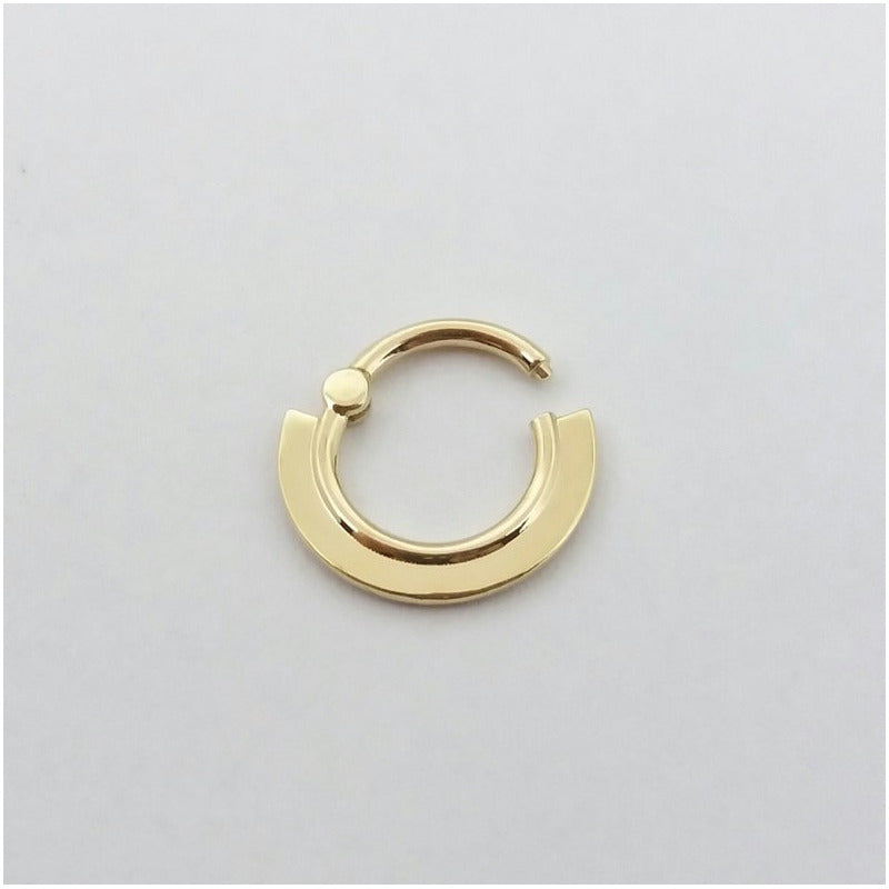 Piercing Nariz Ouro 18k Conch Daith Septo Helix Nostril - AUREA FINE JEWELRY