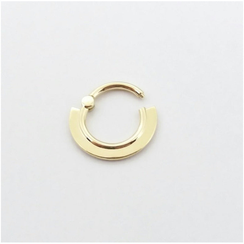 Piercing Nariz Ouro 18k Conch Daith Septo Helix Nostril - AUREA FINE JEWELRY