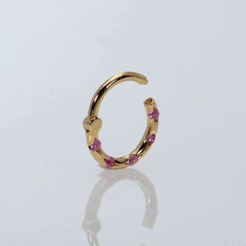 Piercing Nariz Ouro Cartilagem Daith Septo Helix Nostril - AUREA FINE JEWELRY