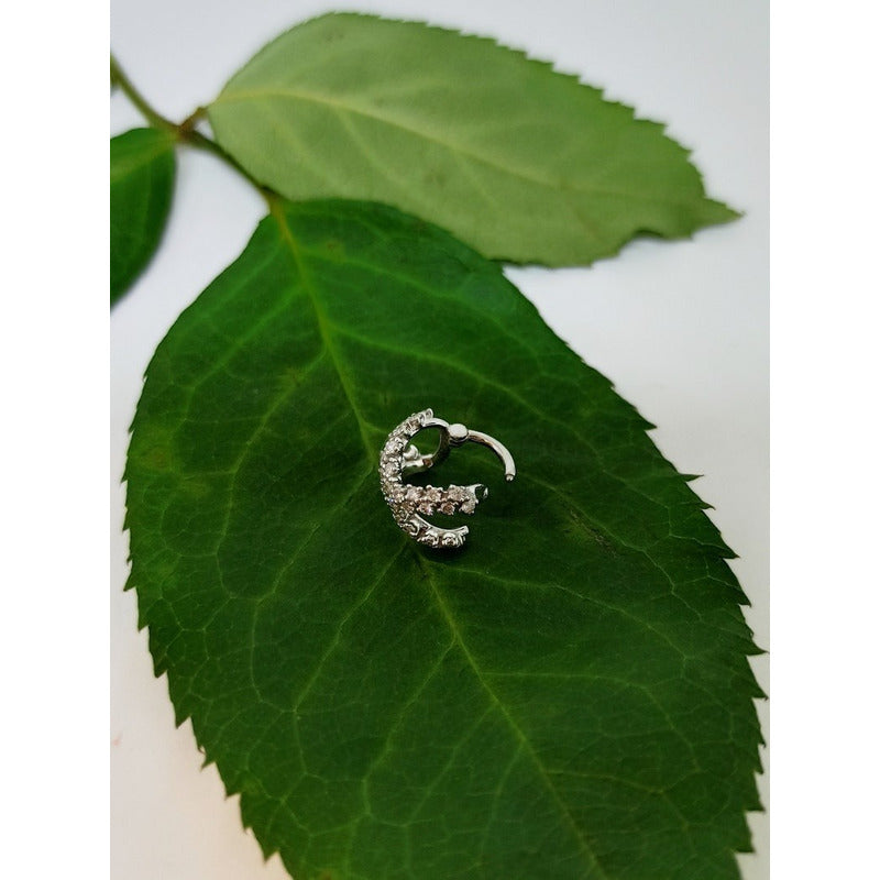 Piercing Nariz Ouro Diamante Conch Daith Helix Nostril