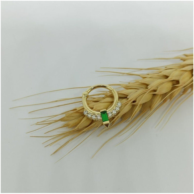 Piercing Nariz Ouro Diamante Daith Septo Helix Nostril