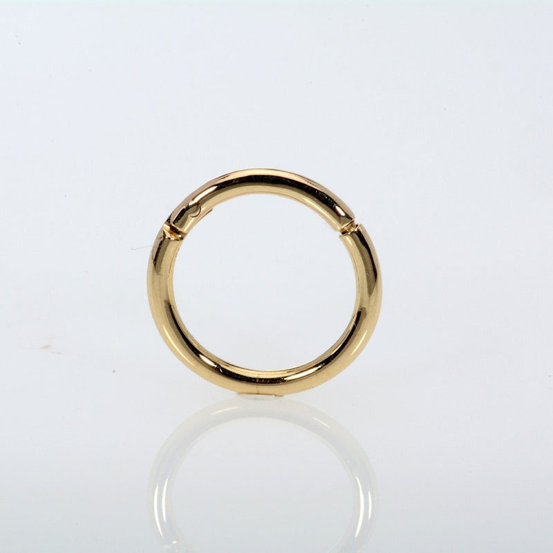 Piercing Nariz Ouro 18k Conch Daith Septo Helix Nostril