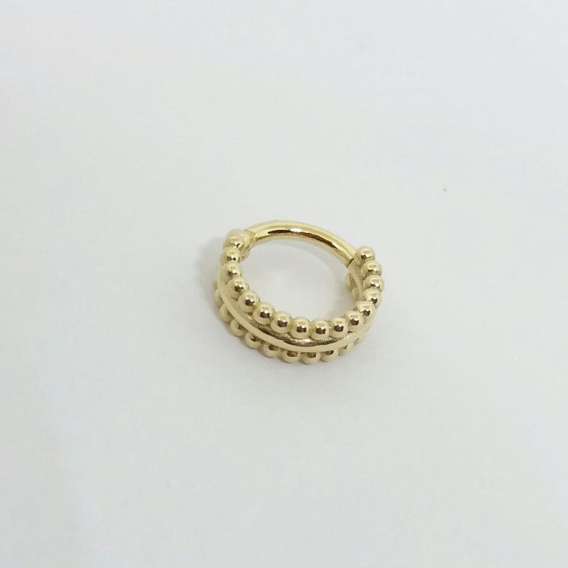 Piercing Nariz Ouro Cartilagem Daith Septo Helix Nostril - AUREA FINE JEWELRY