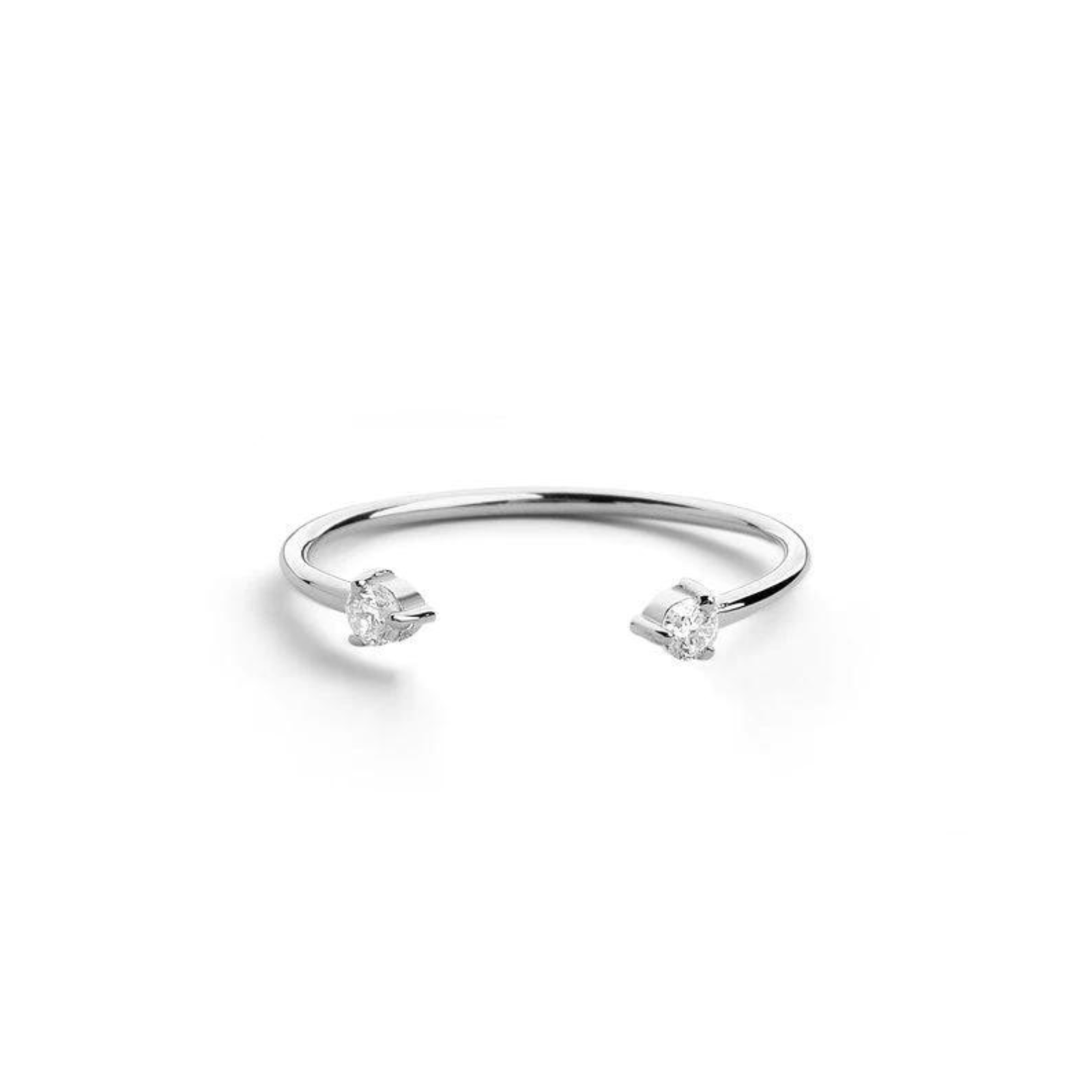 Anel De Diamante em Ouro 18k De Luxo | New | diamante, white | AUREA FINE JEWELRY