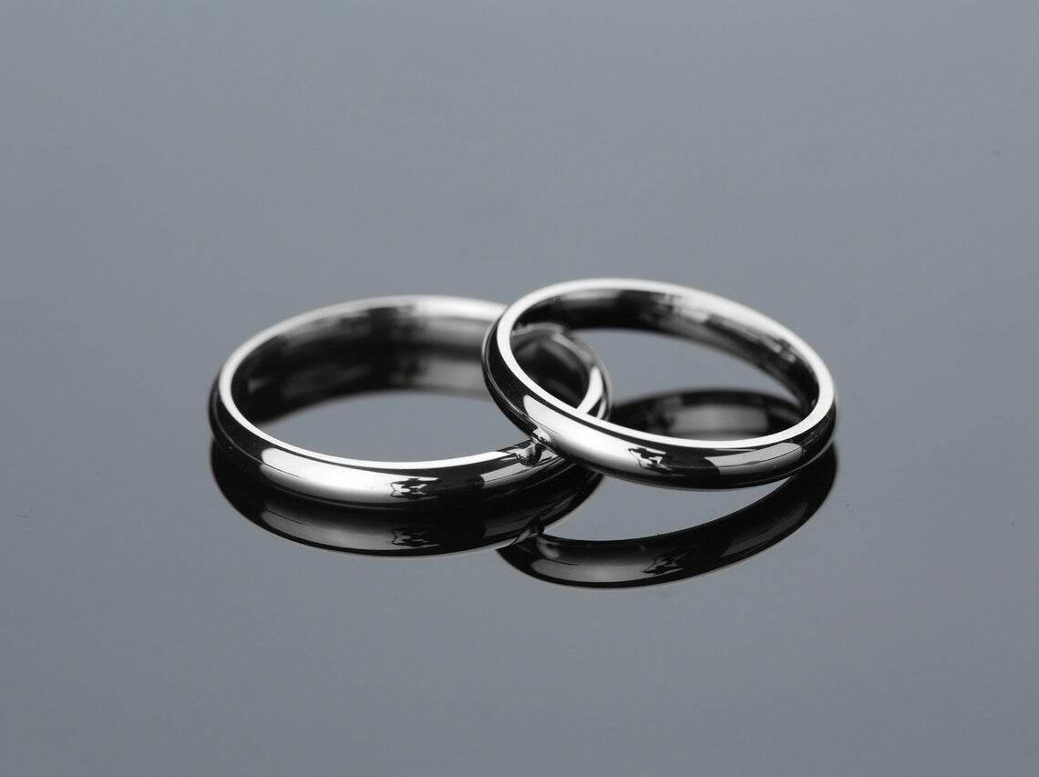 Aliança de noivado casamento ouro 18k 3 Gramas 3 mm tradiction