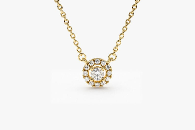 Corrente feminina ponto de luz Ouro Amarelo 18k Diamantes
