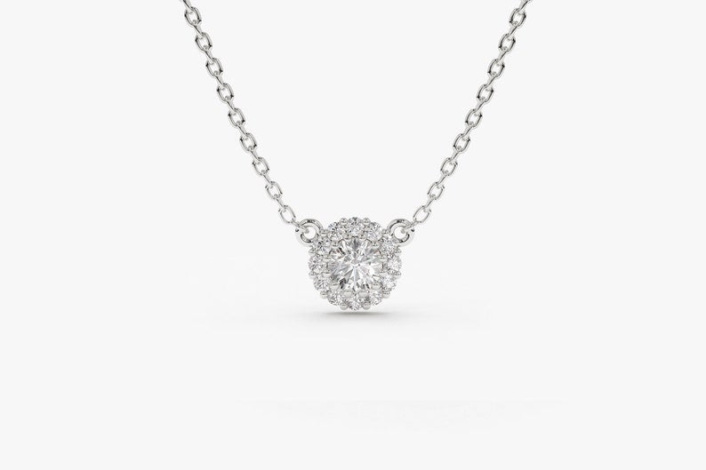 Colar Corrente Cluster Feminina em Ouro Branco 18k c/ Diamante | New | Celestial diamonds, Colares, diamante, white | AUREA FINE JEWELRY