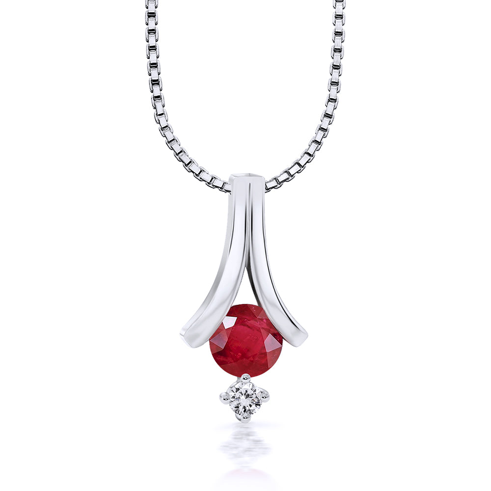 Corrente feminina de ouro 18k diamante e rubi fine | New | Celestial diamonds, Colares, diamante, rubi, white | AUREA FINE JEWELRY