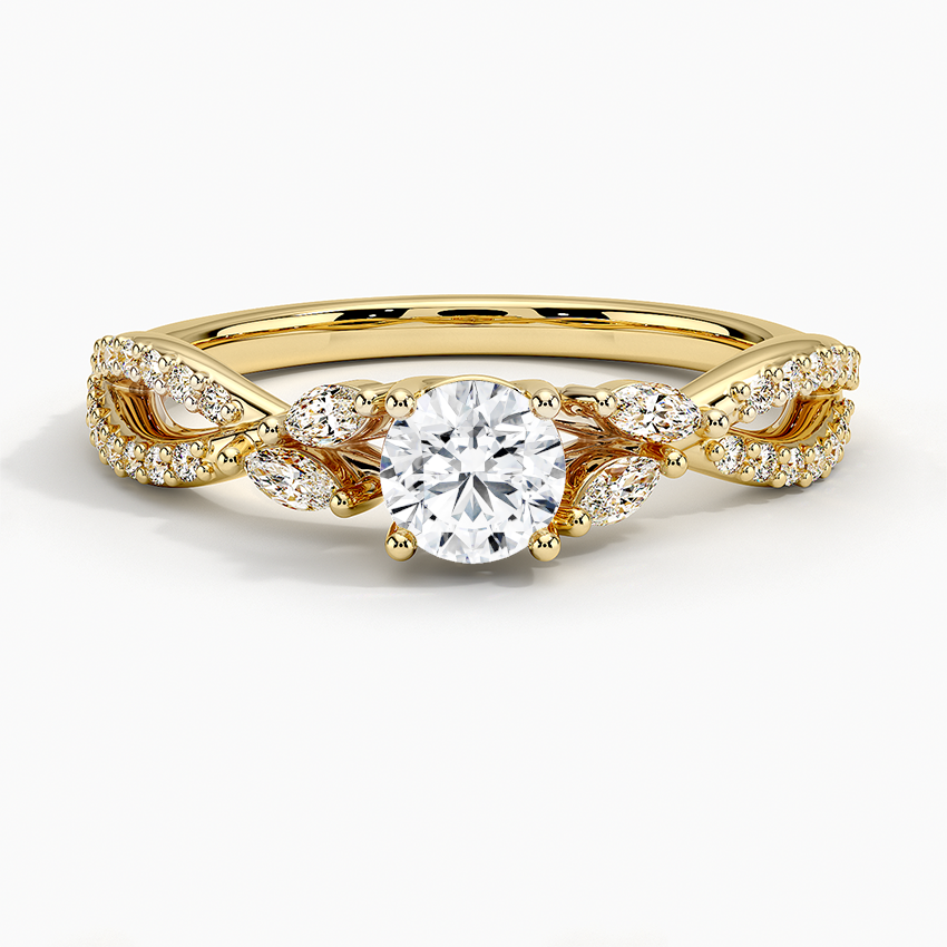 Anel De Noivado Ouro 18k Diamantes Solitario Luxe II | New | anel-de-noivado, Anéis, diamante, Diamantes, noivado, pink, white, yellow | AUREA FINE JEWELRY