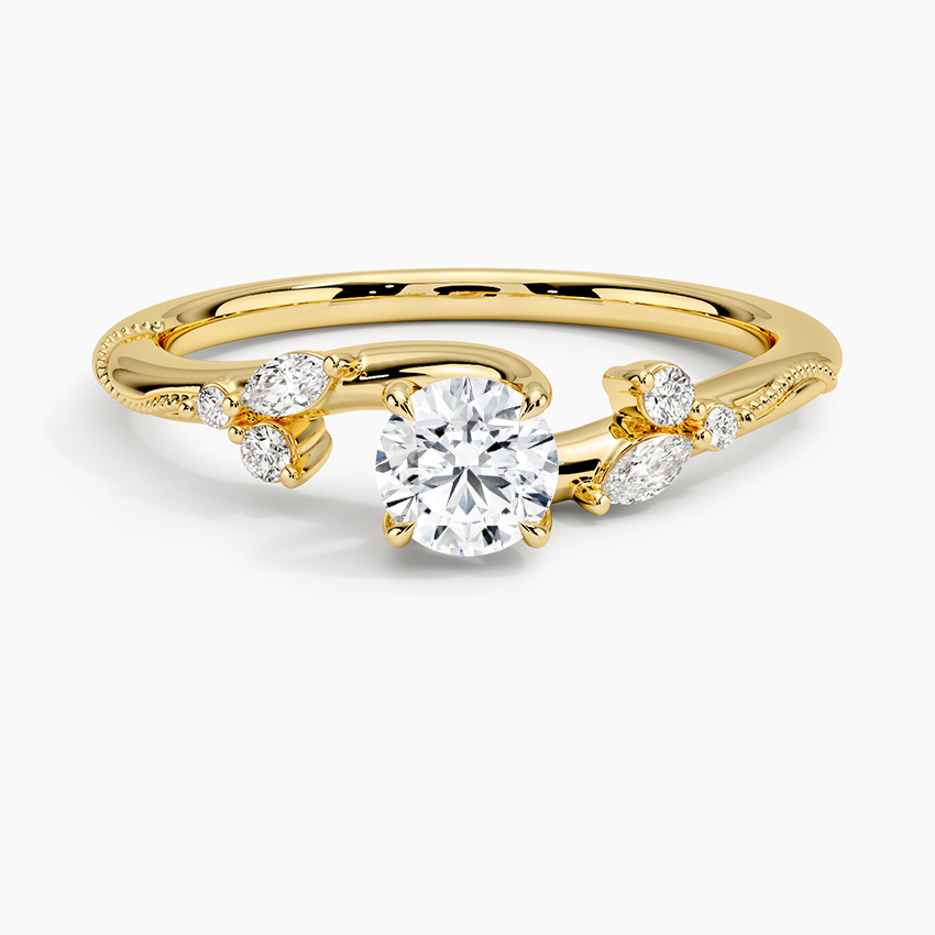 Anel de Noivado Solitário De Diamante Ouro 18k luxury | New | anel-de-noivado, diamante, Diamantes, noivado, promo, yellow | AUREA FINE JEWELRY