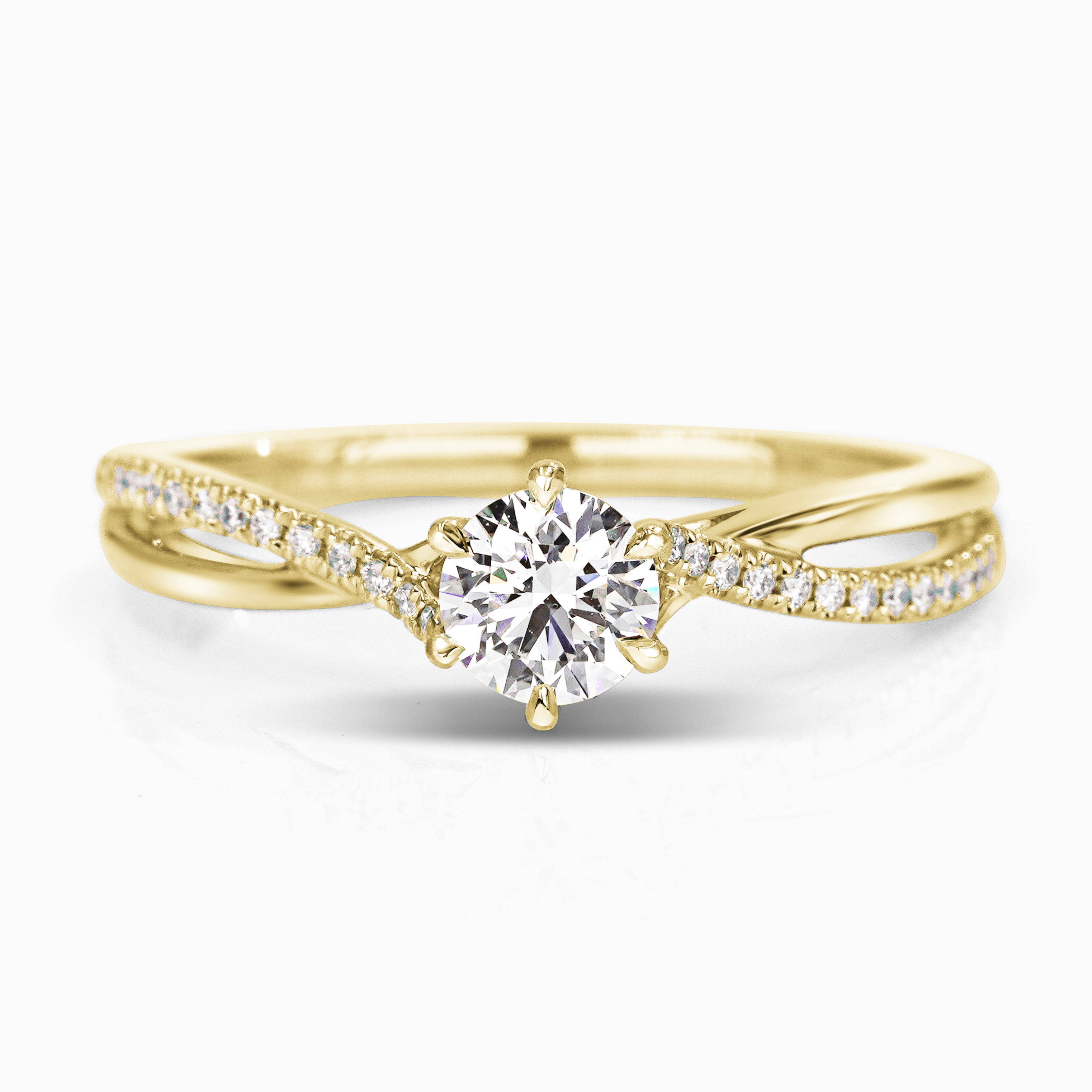 Anel De Noivado Ouro 18k Diamantes Solitario Serene | New | anel-de-noivado, Anéis, desejo, diamante, Diamantes, noivado, pink, white, yellow | AUREA FINE JEWELRY