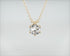 Colar  Feminina Corrente  em Ouro18k Solitario Diamante Luxo Vieiras 25 pontos | diamante, yellow | AUREA FINE JEWELRY