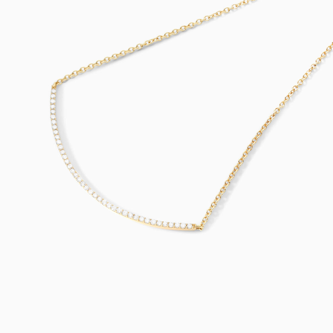 Corrente feminina em Ouro 18k diamantes barra luxo | diamante, yellow | AUREA FINE JEWELRY