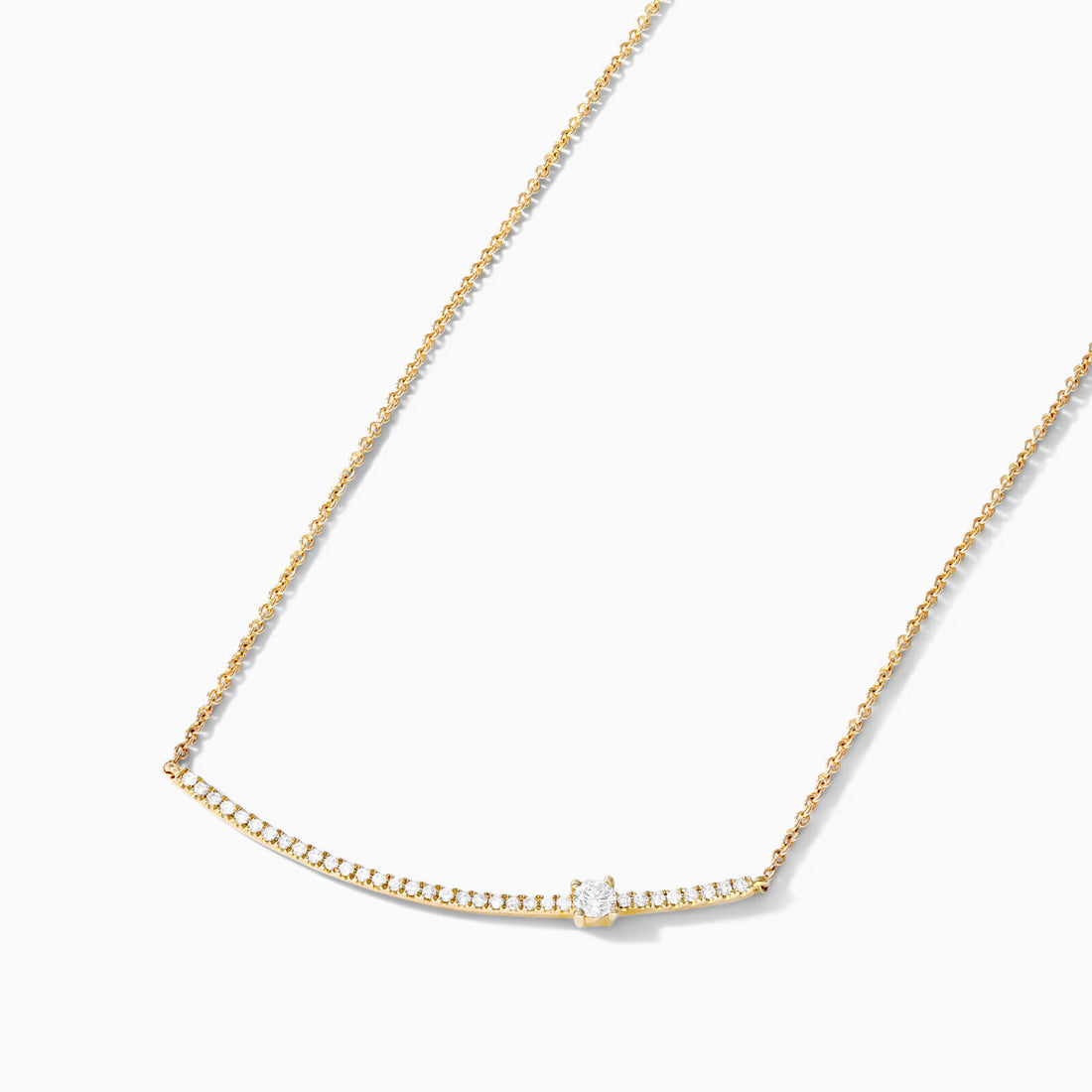 Corrente feminina em Ouro 18k diamantes barra luxo | diamante, yellow | AUREA FINE JEWELRY