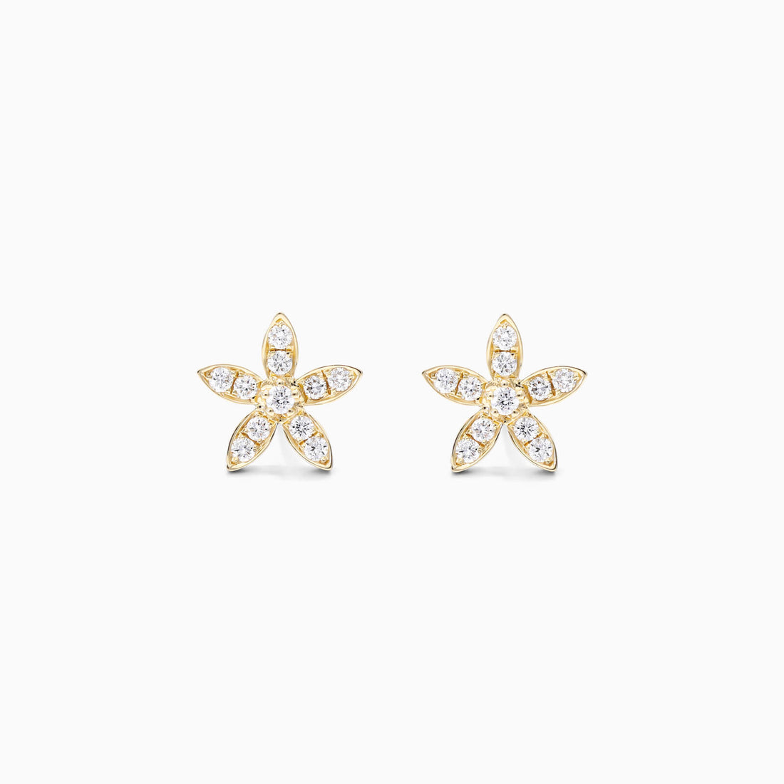 Brinco de  Ouro 18k feminino flowers Diamantes  Luxo | New | Brincos, Celestial Diamonds, diamante, yellow | AUREA FINE JEWELRY