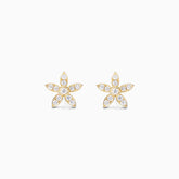 Brinco de  Ouro 18k feminino flowers Diamantes  Luxo | New | Brincos, Celestial Diamonds, diamante, yellow | AUREA FINE JEWELRY